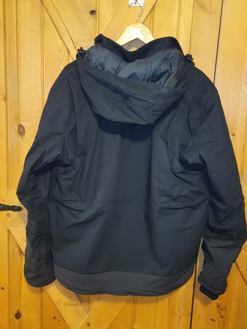 Carhartt Full Swing Caldwell Ripstop Insulated Jacket Black Medium Mens OJ3372 - Picture 6 of 10